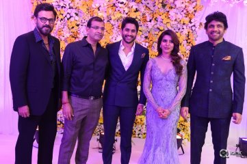 Celebs At Samantha Naga Chaitanya Wedding Reception